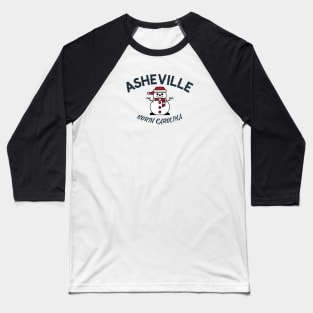 Asheville, North Carolina Winter Baseball T-Shirt